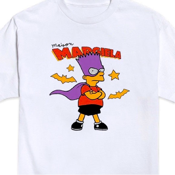 Mega Yacht Maison Margiela Bart Simpson T Shirt Size Large - Picture 1 of 3